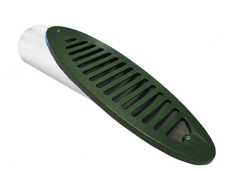 mitered drain
