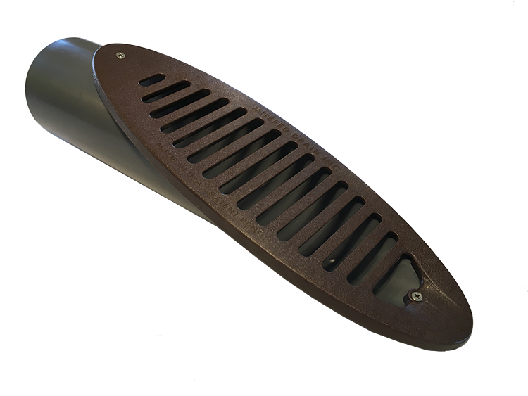 mitered drain
